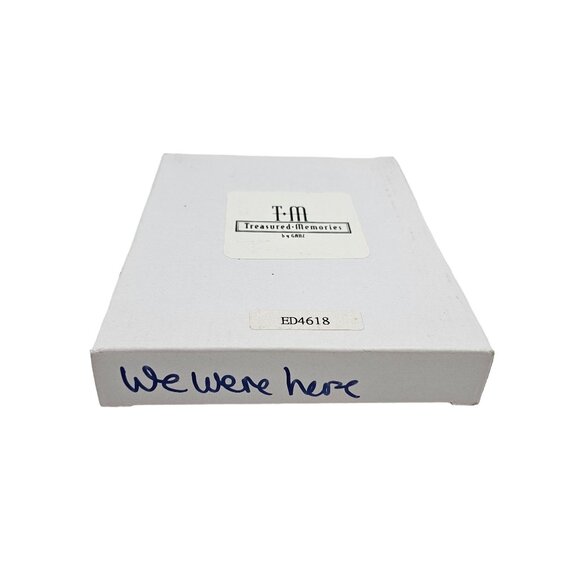 Ganz Picture Frame Treasured Memories We Were Here Metal Holds 5x3.5 Photo - Picture 6 of 10